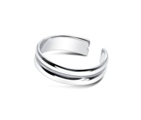 Plain Silver Ear Cuff EC-1325